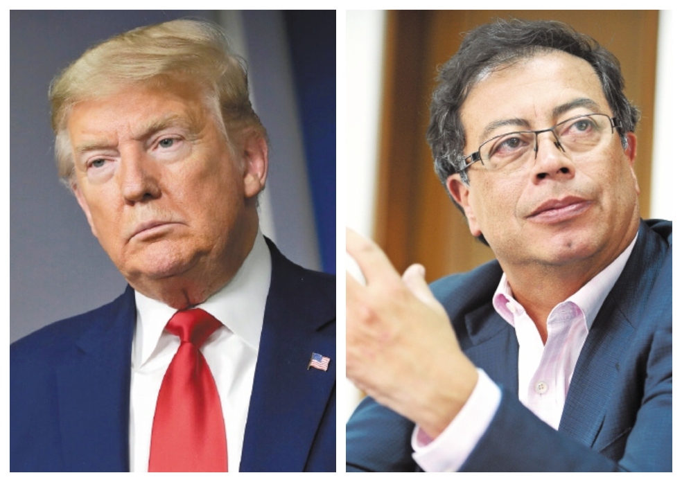 Campaña de Donald Trump le responde a Gustavo Petro su apoyo a Biden