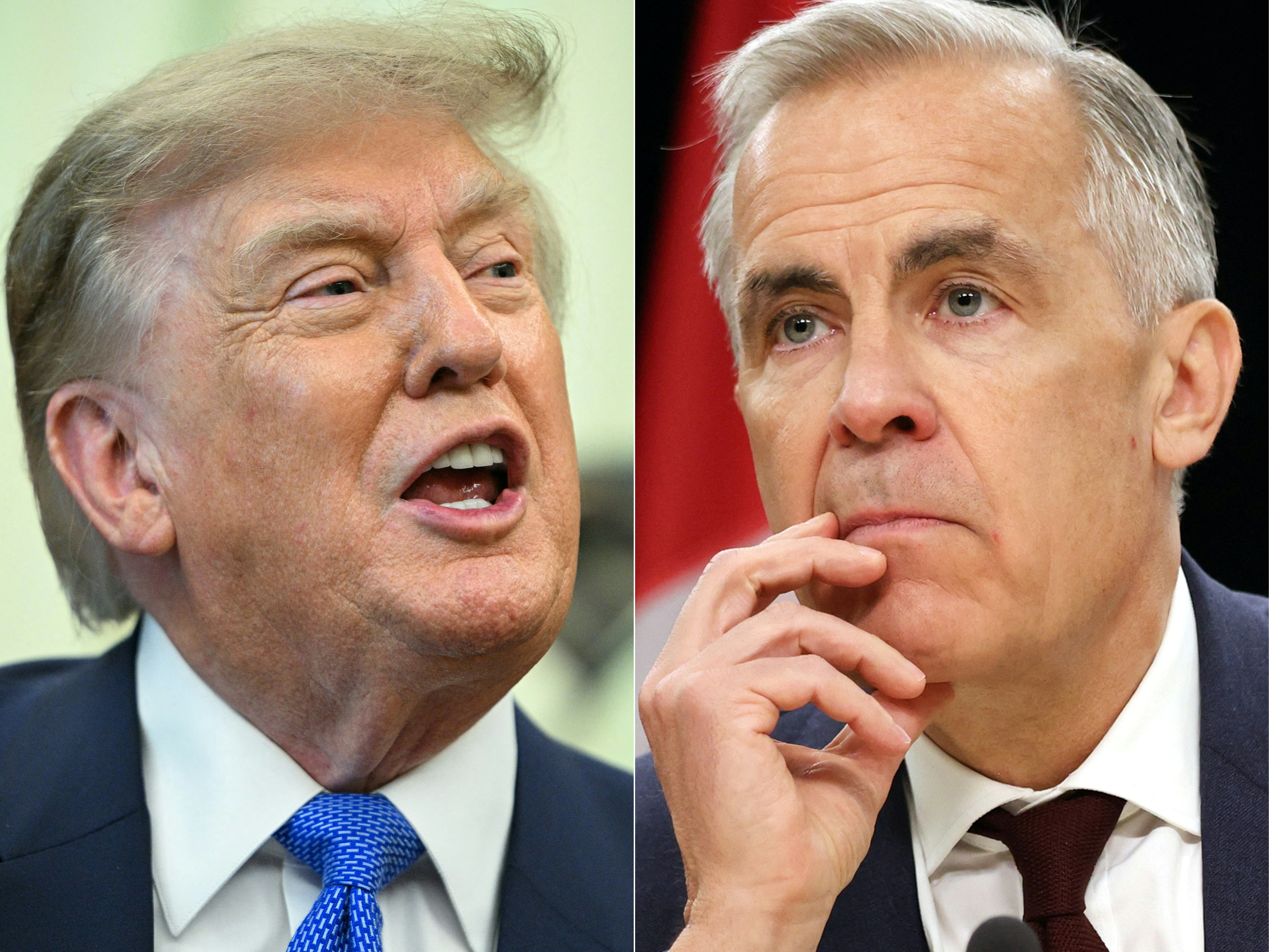 Trump anuncia aranceles del 50 % a autos y acero de Canadá desde 2027