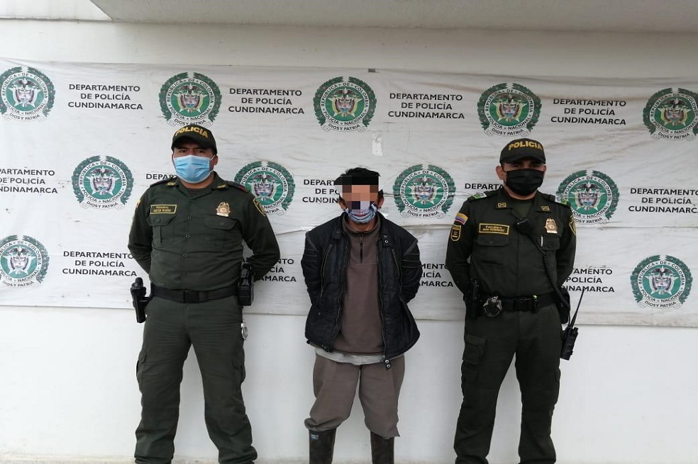 Capturan a un hombre señalado de matar a sus dos hijos, en Zipaquirá (Cundinamarca)