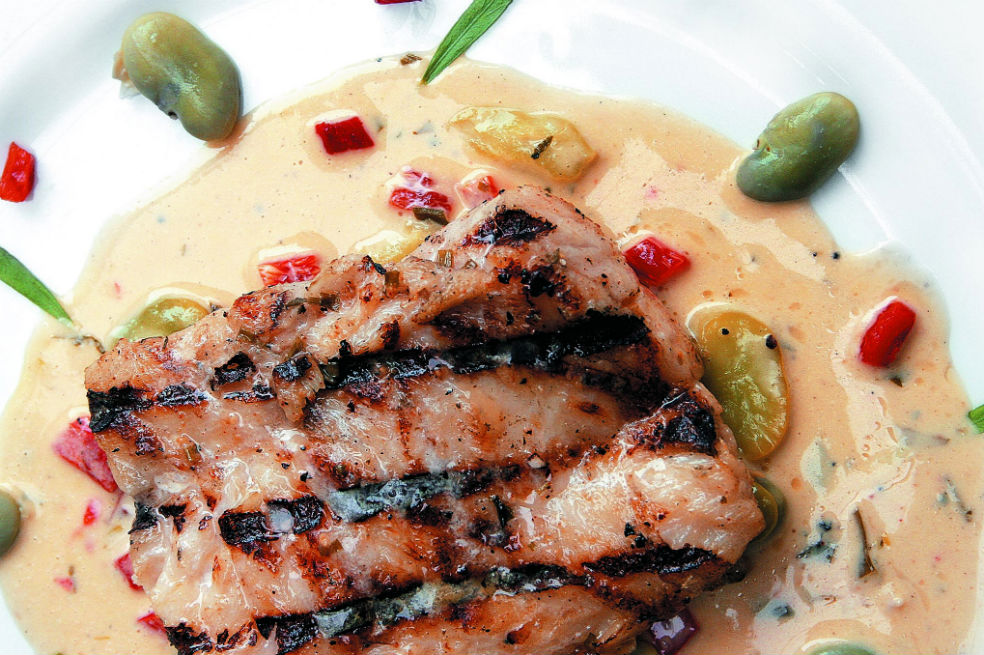 Receta del día: corvina a la plancha para chuparse los dedos