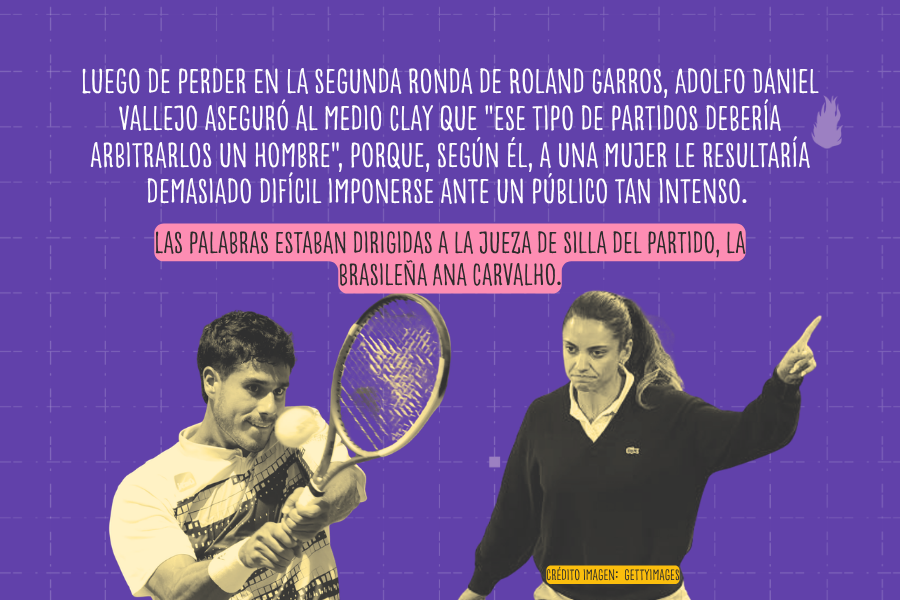 Árbitras que marcaron historia en el tenis.