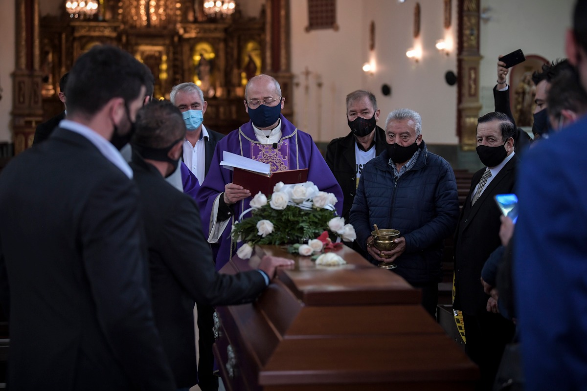 En imágenes:  el último adiós a Javier Ordóñez