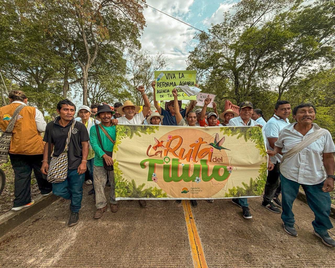 Sonríe el campo: Agencia de Tierras entrega 44.000 hectáreas productivas a campesinos