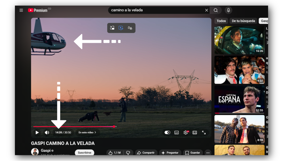 Las coincidencias que seguidores de Gaspi encontraron en sus videos tras su trágica muerte