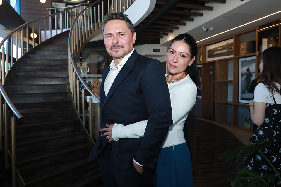 Lucho Velasco y Verónica Muñoz