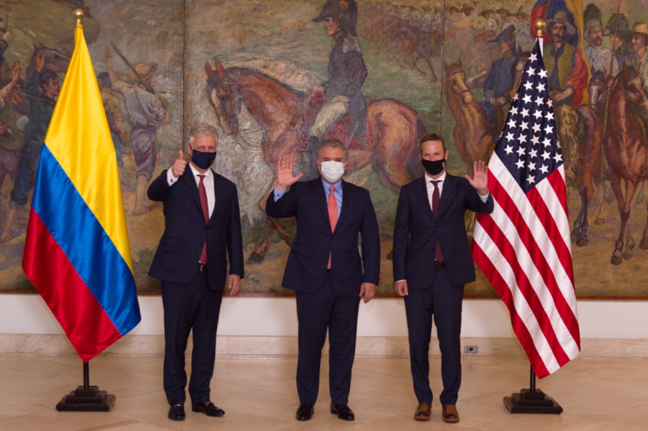 Presidente Duque y misión de Trump lanzan “un nuevo Plan Colombia”