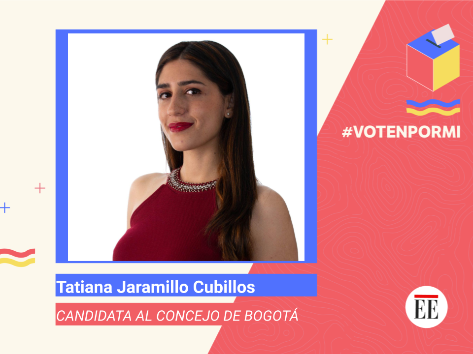 Tatiana Jaramillo, por una movilidad digna y accesible #Votenpormí