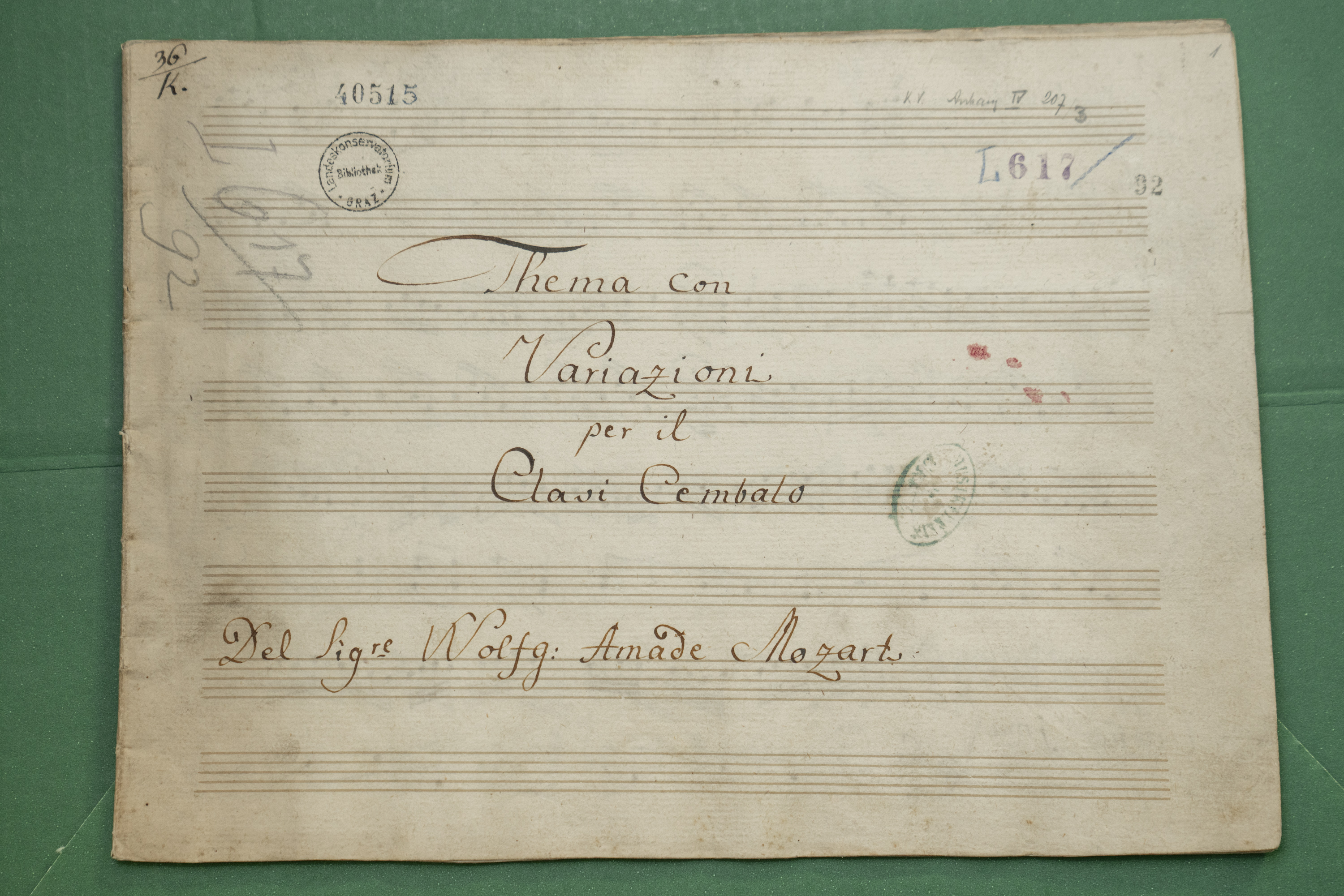 Expertos atribuyen una “nueva” obra a Wolfgang Amadeus Mozart