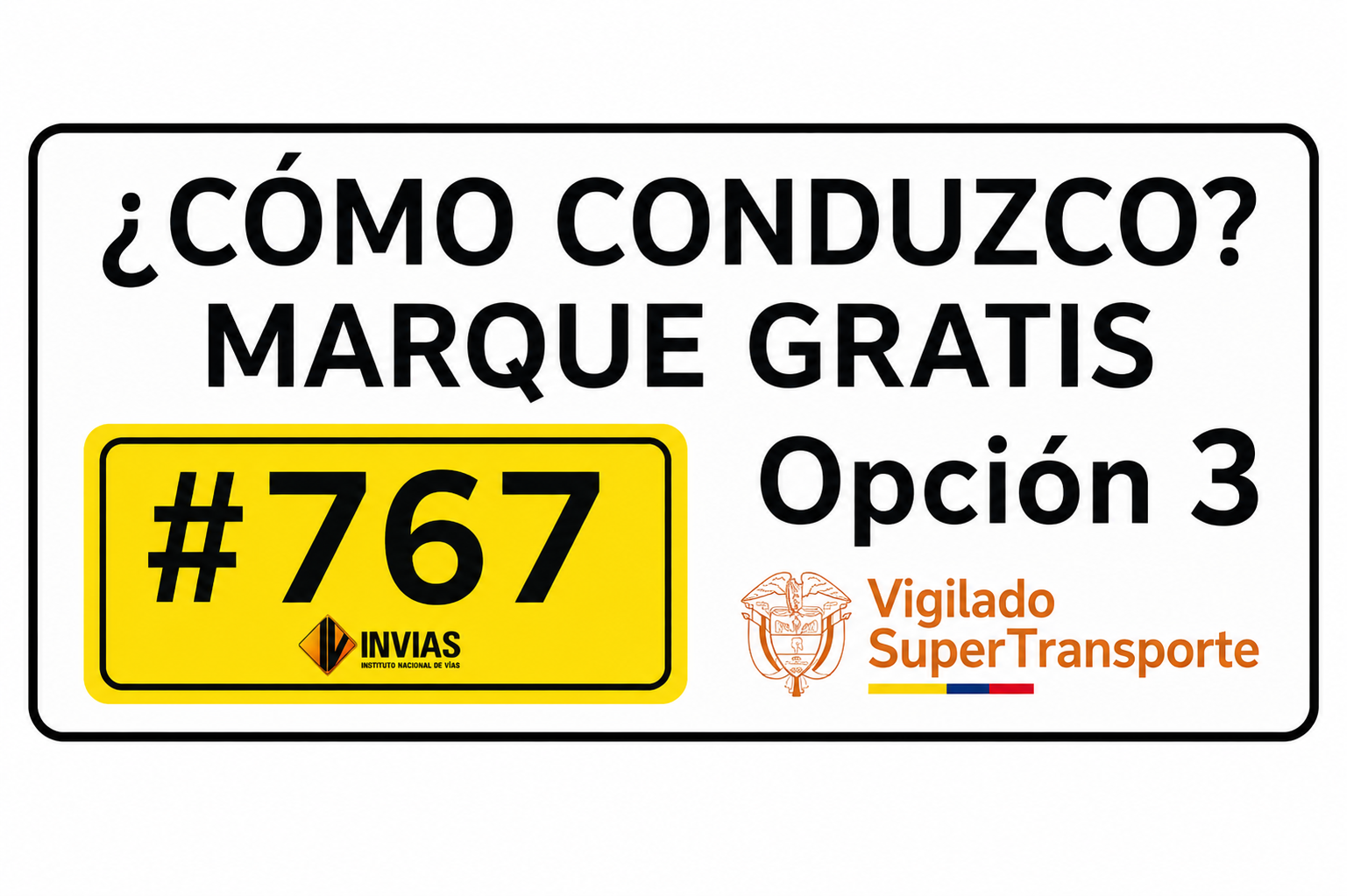 Aviso de “¿Cómo conduzco?”: qué es, para qué sirve y para quiénes es obligatorio