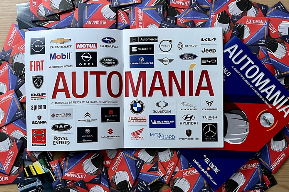 Presentan Automanía, el nuevo álbum de carros en Colombia