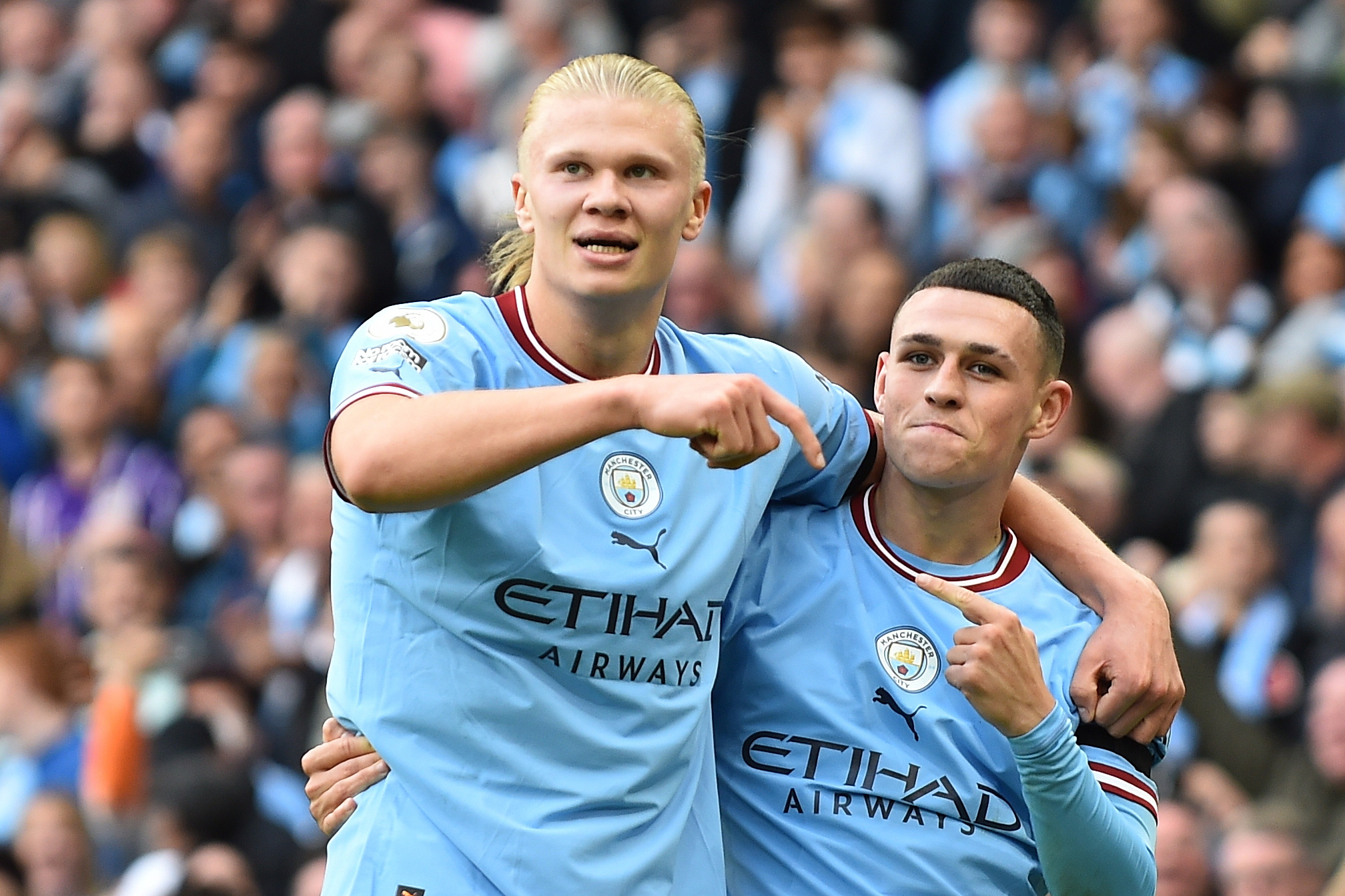 Haaland y Foden guiaron al City a una paliza contra el Manchester United