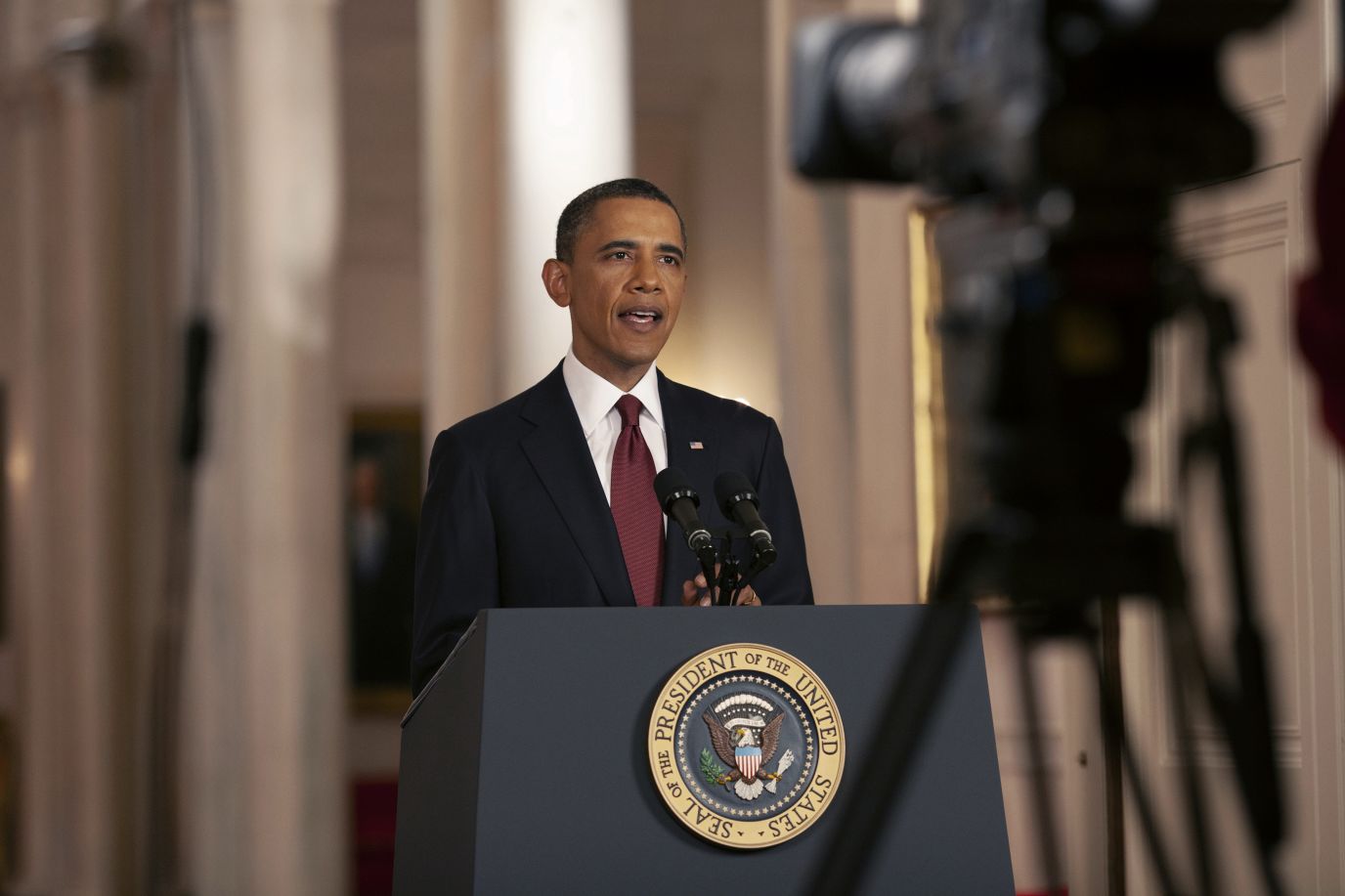 Sobre las 11:35 de la noche del 1 de mayo de 20211, Obama pronunció un discurso que, para muchos, cambió el ánimo en Estados Unidos.