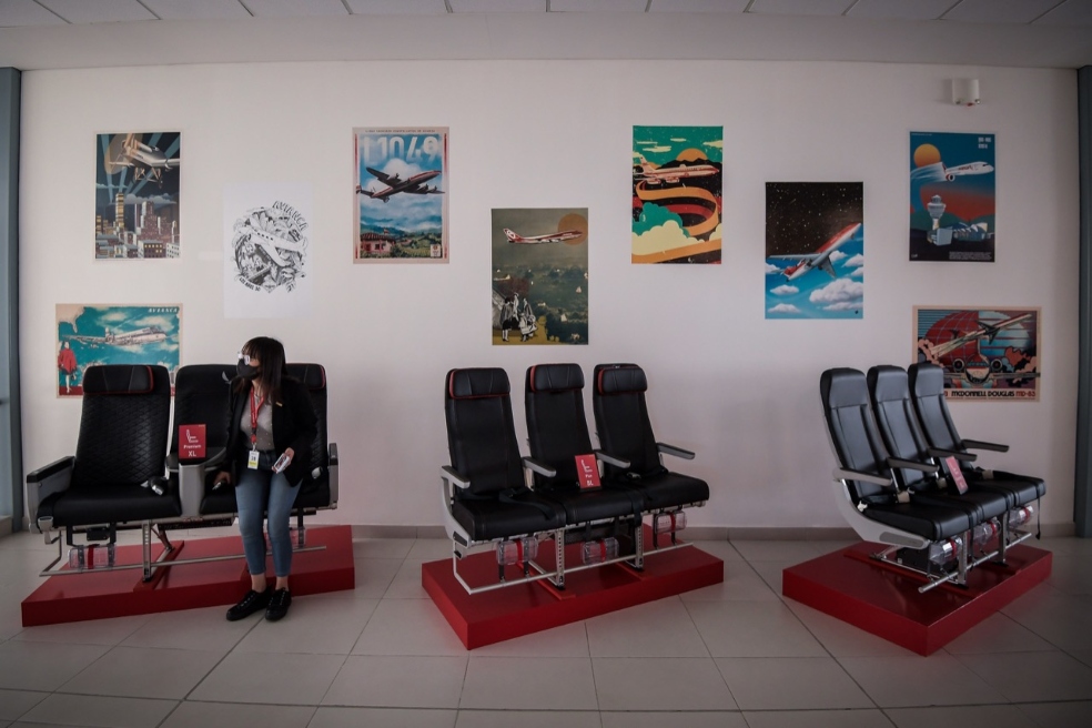 Fotos reconfiguración flota de Avianca