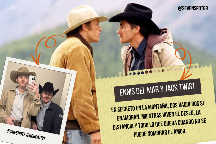 Disfraces LGBTIQ+ en pareja: inspirados en la cultura pop.
