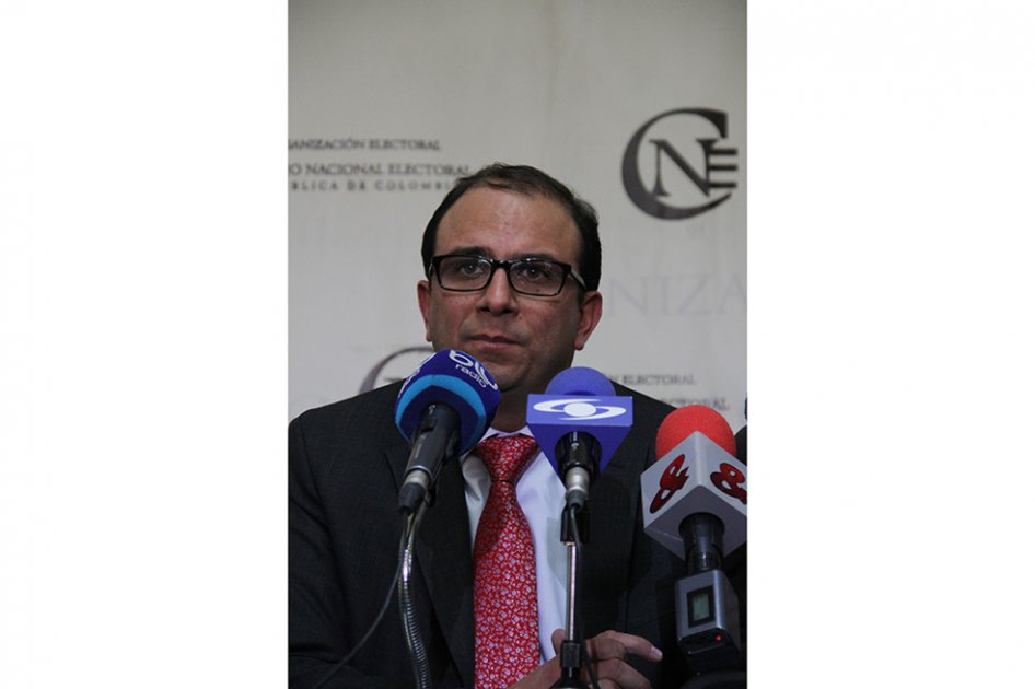 El ahora exmagistrado del CNE, Carlos Camargo.