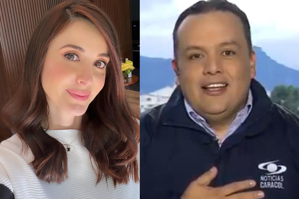 La advertencia de Alejandra Giraldo a Edward Porras en ‘Noticias Caracol’