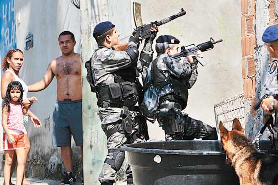 Cinco presuntos narcotraficantes murieron tras enfrentamiento con Policía de Rio