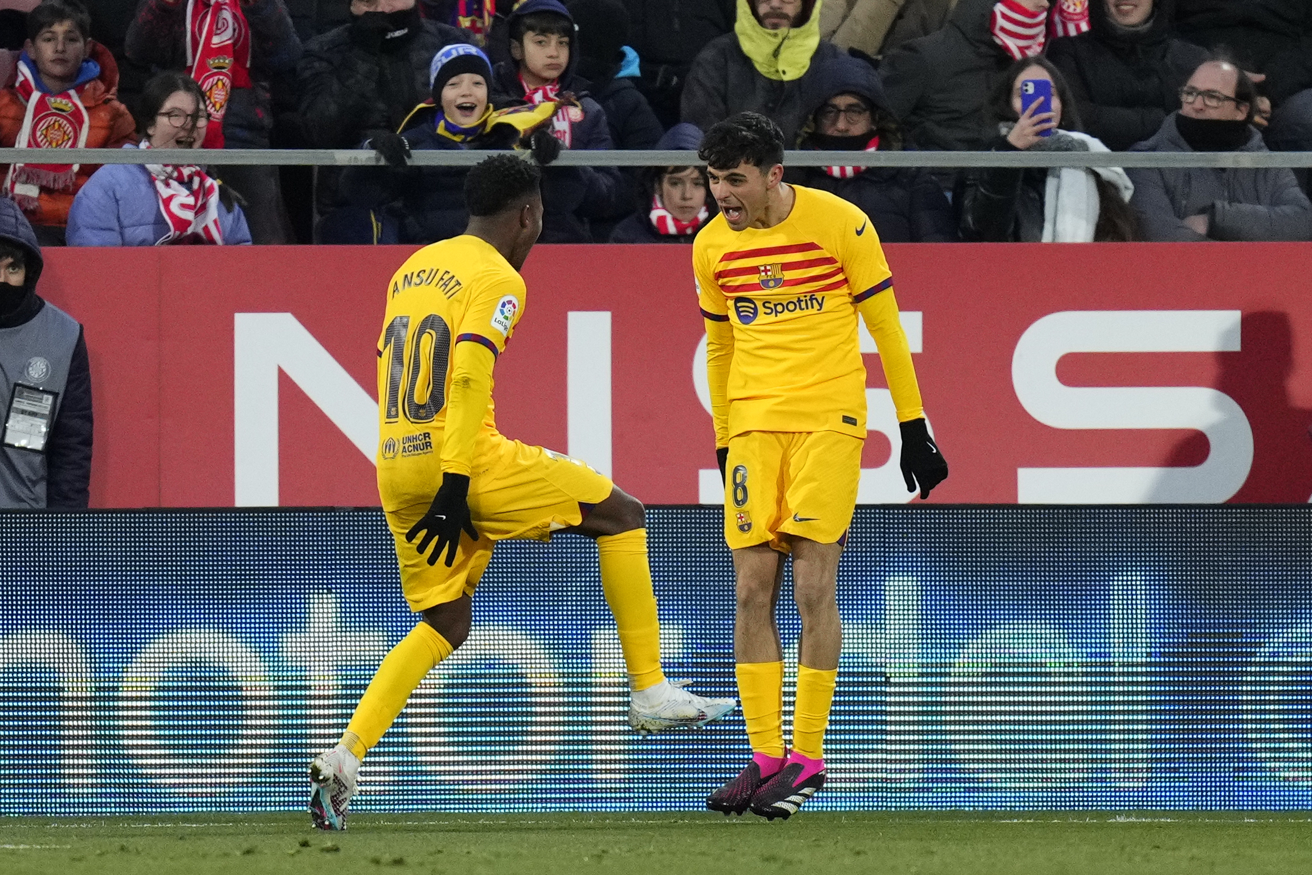 Barcelona venció a Girona y se afianzó en la cima de la liga española