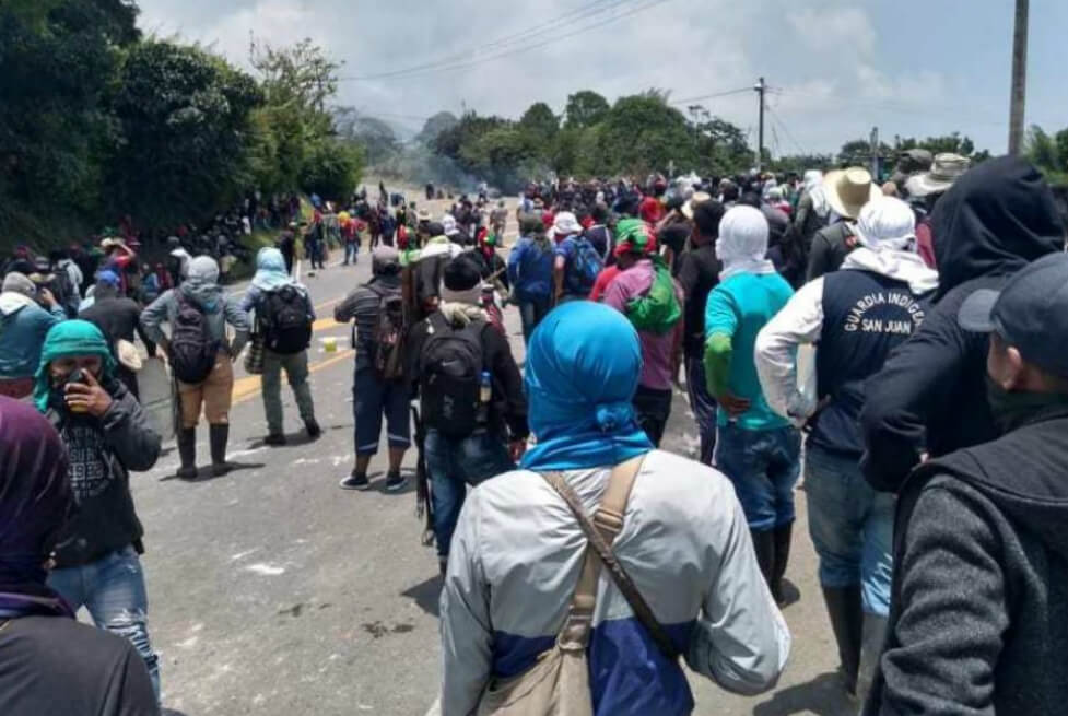 Bloqueo en la vía Panamericana deja un saldo de 13 heridos