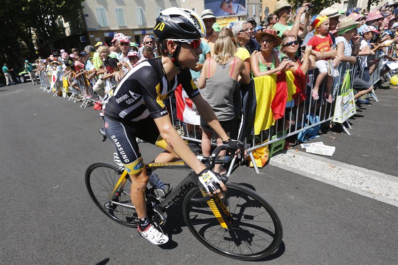 Sudafricano Meintjes abandona el Tour por una gastroenteritis