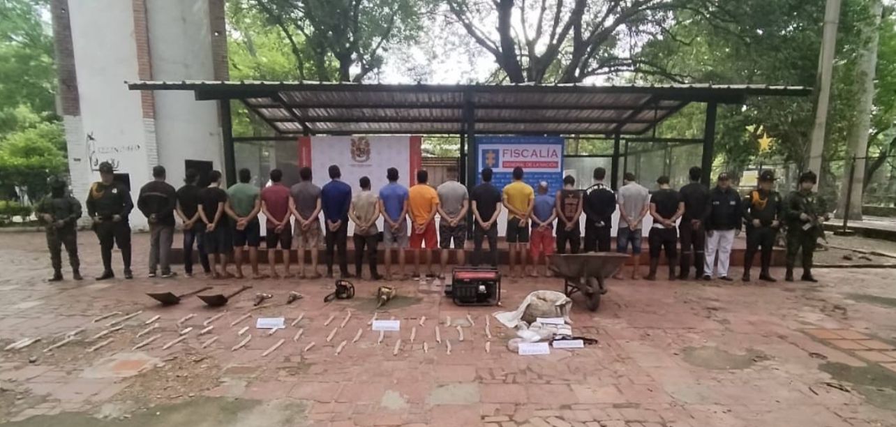 Capturadas 19 personas que se dedicaban a la extracción ilícita de carbón en Cúcuta