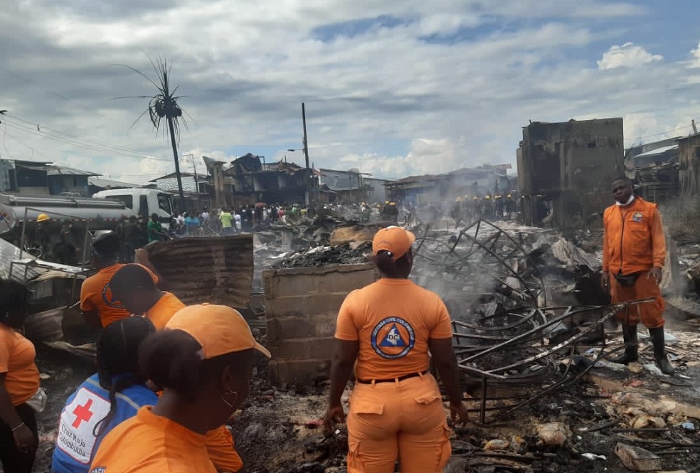 97 familias afectadas y dos muertos por el incendio en Riosucio, Chocó