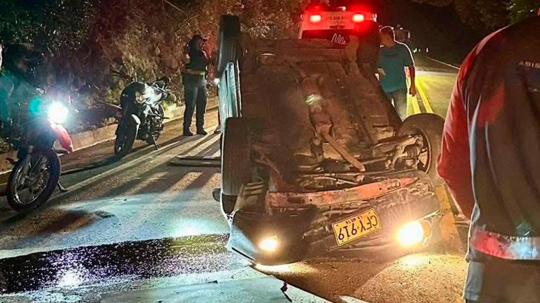 Accidente vía a Ibagué