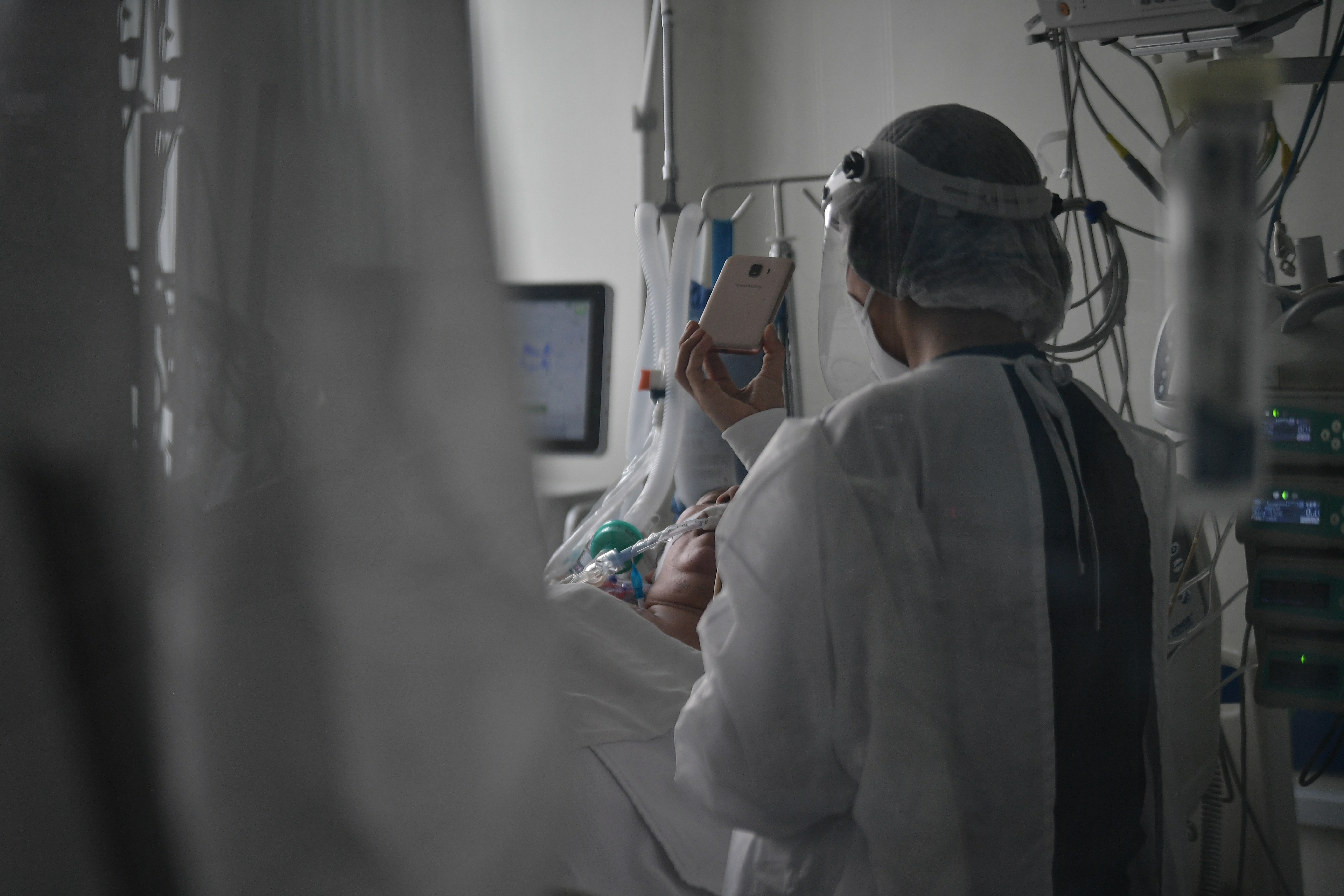 Unidad de cuidados intensivos UCI de este hospital ubicado al sur de Bogotá