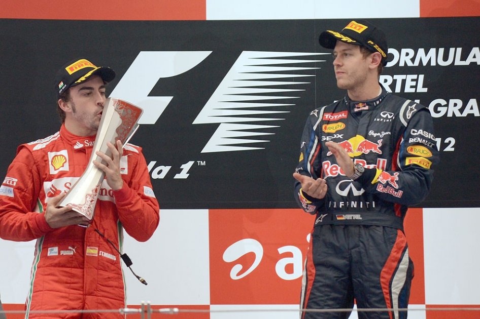 Sebastián Vettel (Red Bull) ganó Gran Premio de India