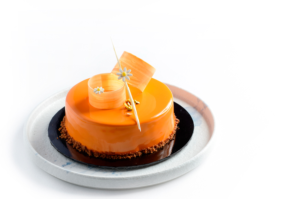 Torta de naranja: receta con relleno de nuez y chocolate