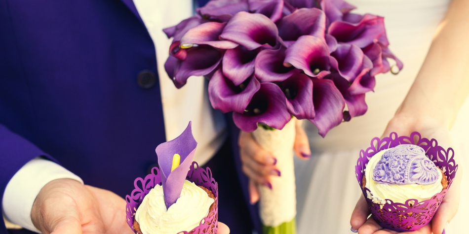 Ultravioleta, el color del año, también es tendencia en las bodas