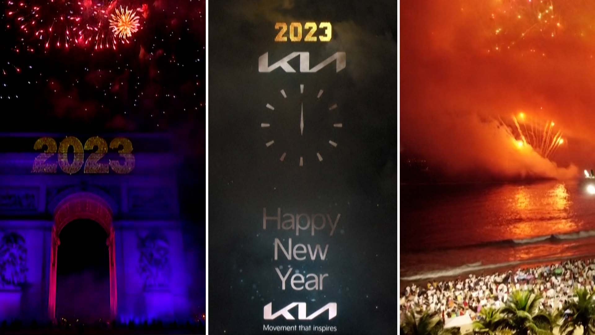 En video: así se celebró la llegada de año nuevo en el mundo