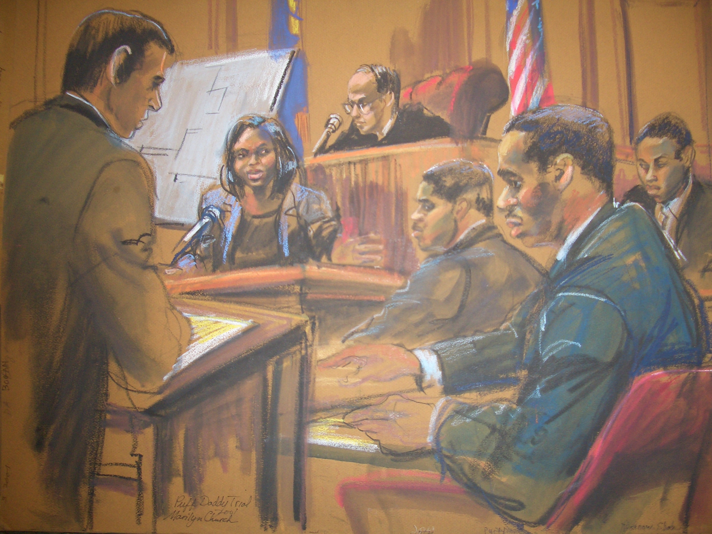El arte judicial en Estados Unidos: el retrato vivo y humano de la justicia