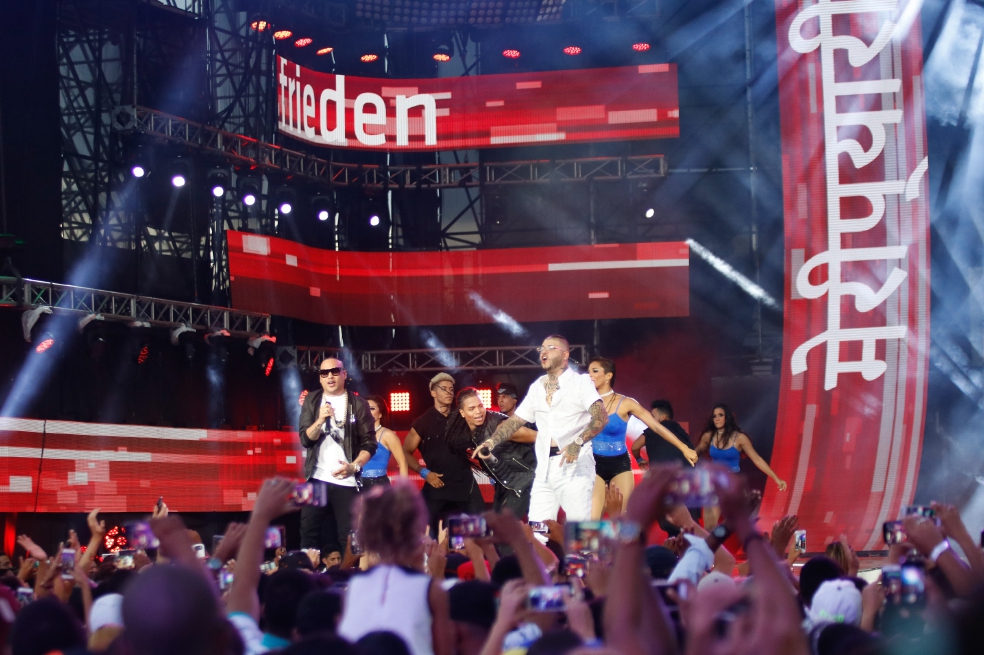 Farruko, de Puerto Rico, será uno de los invitados a la gala central del Festival Heat Perú, que se realiza esta noche en el Club Cultural Lima, en el sector de Chorrillos.  / Cortesía