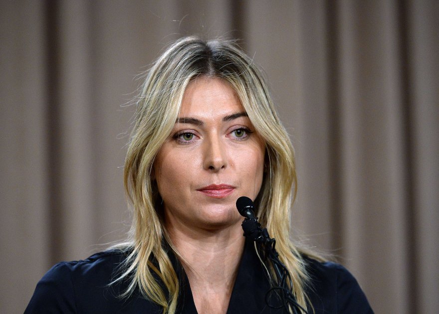 Maria Sharapova dio positivo por meldonium. Foto: AFP