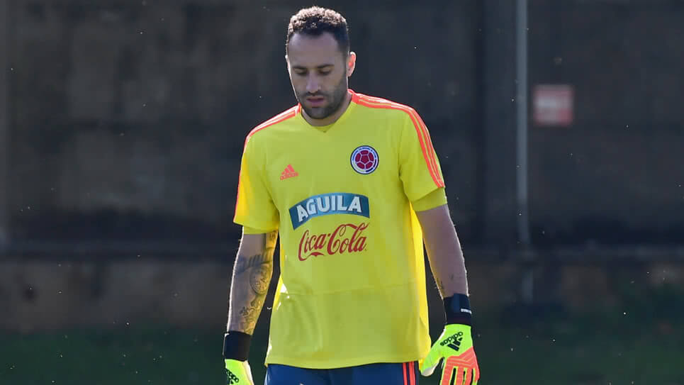 Ospina viajará a Colombia y no jugará ante Paraguay