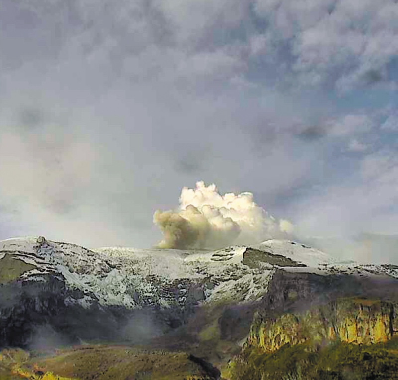 Ojo con las noticias falsas del nevado del Ruiz