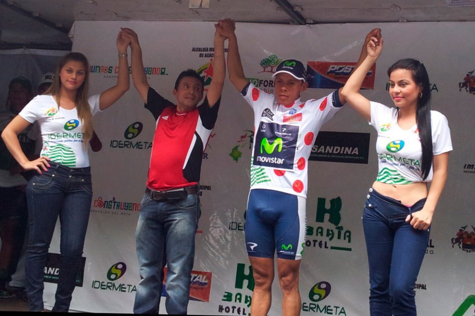 Fredy Montaña ganó primera etapa de la Vuelta al Meta