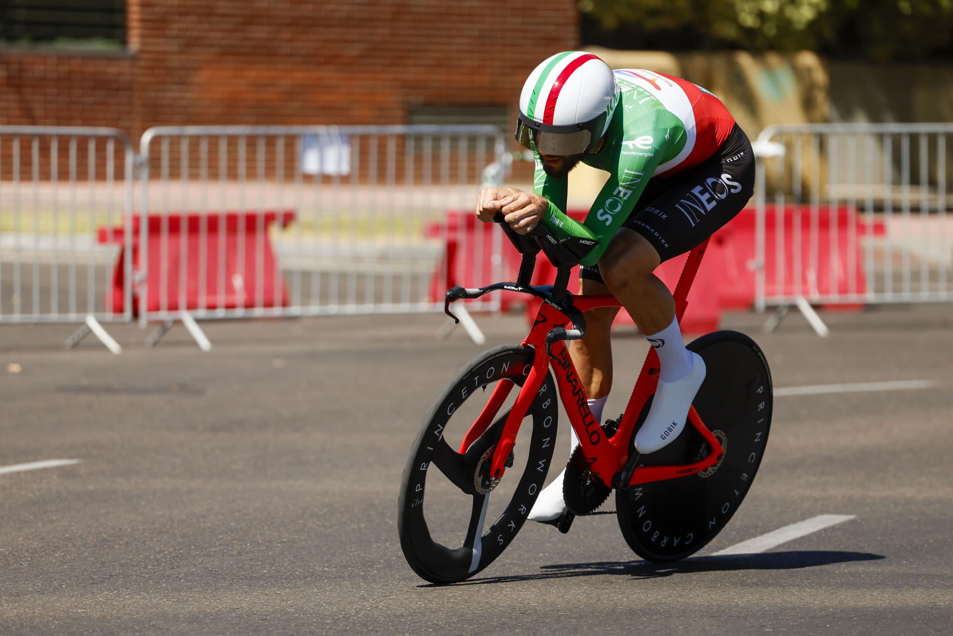 Filippo Ganna ganó la contrarreloj de la Vuelta a España: así quedó la general