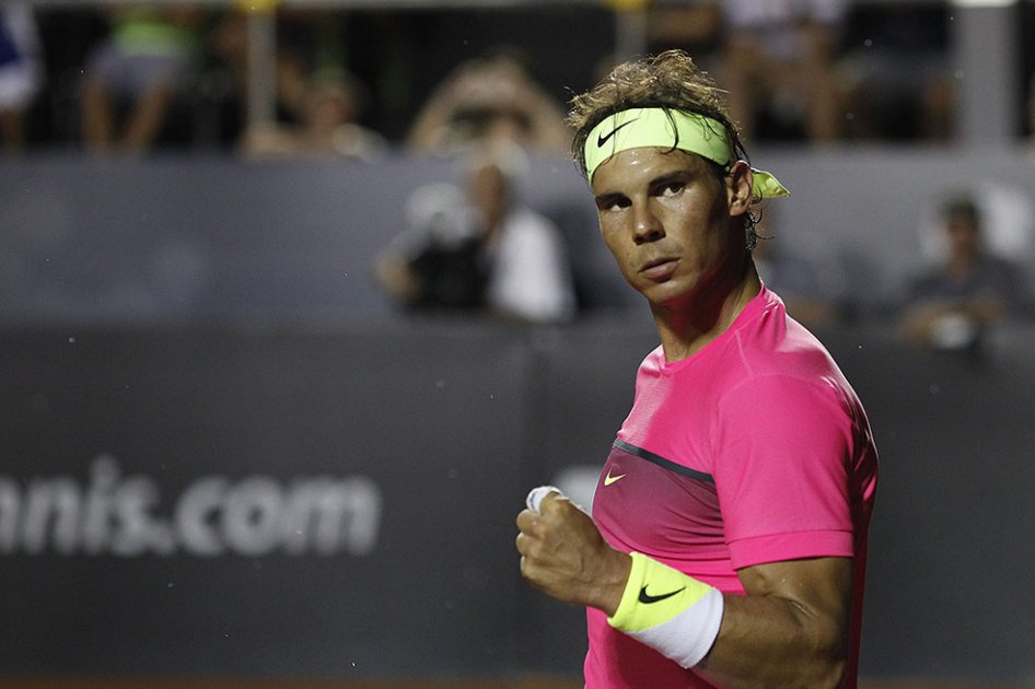 Rafael Nadal, a ritmo de samba