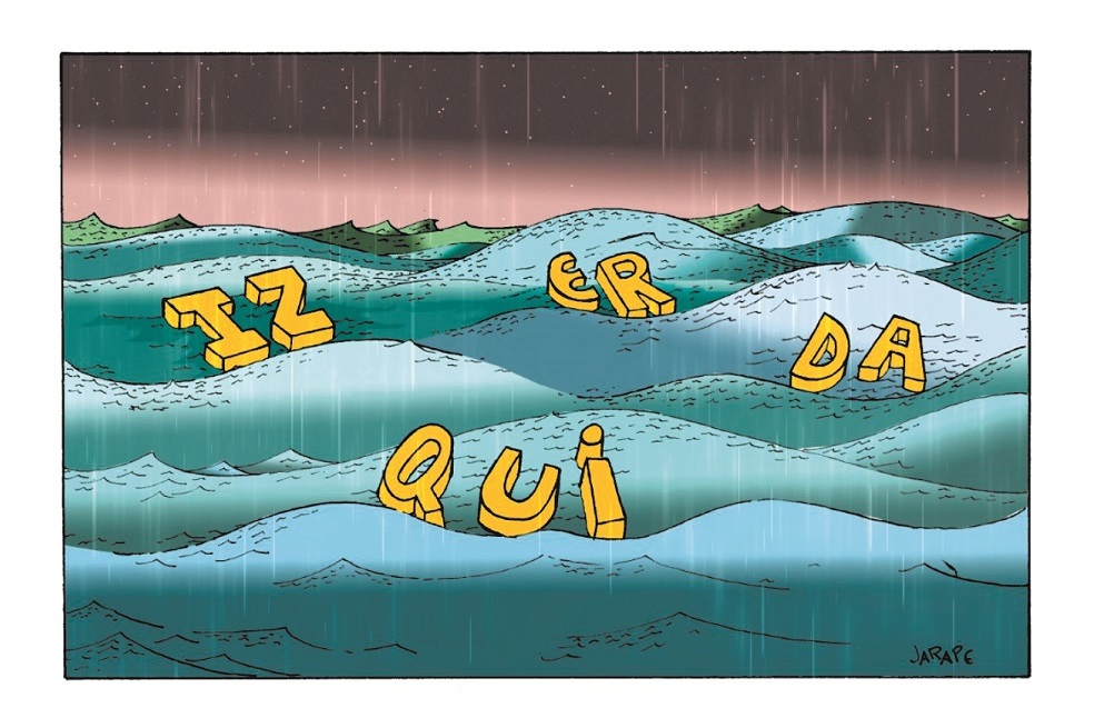 La izquierda unida…