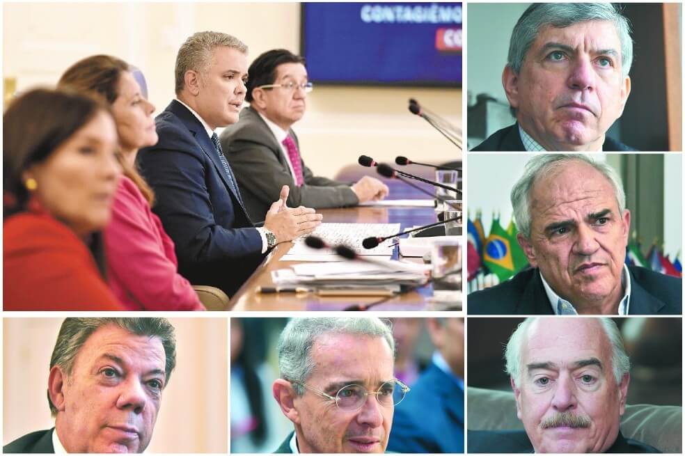 Duque y coronavirus: al tablero de los expresidentes