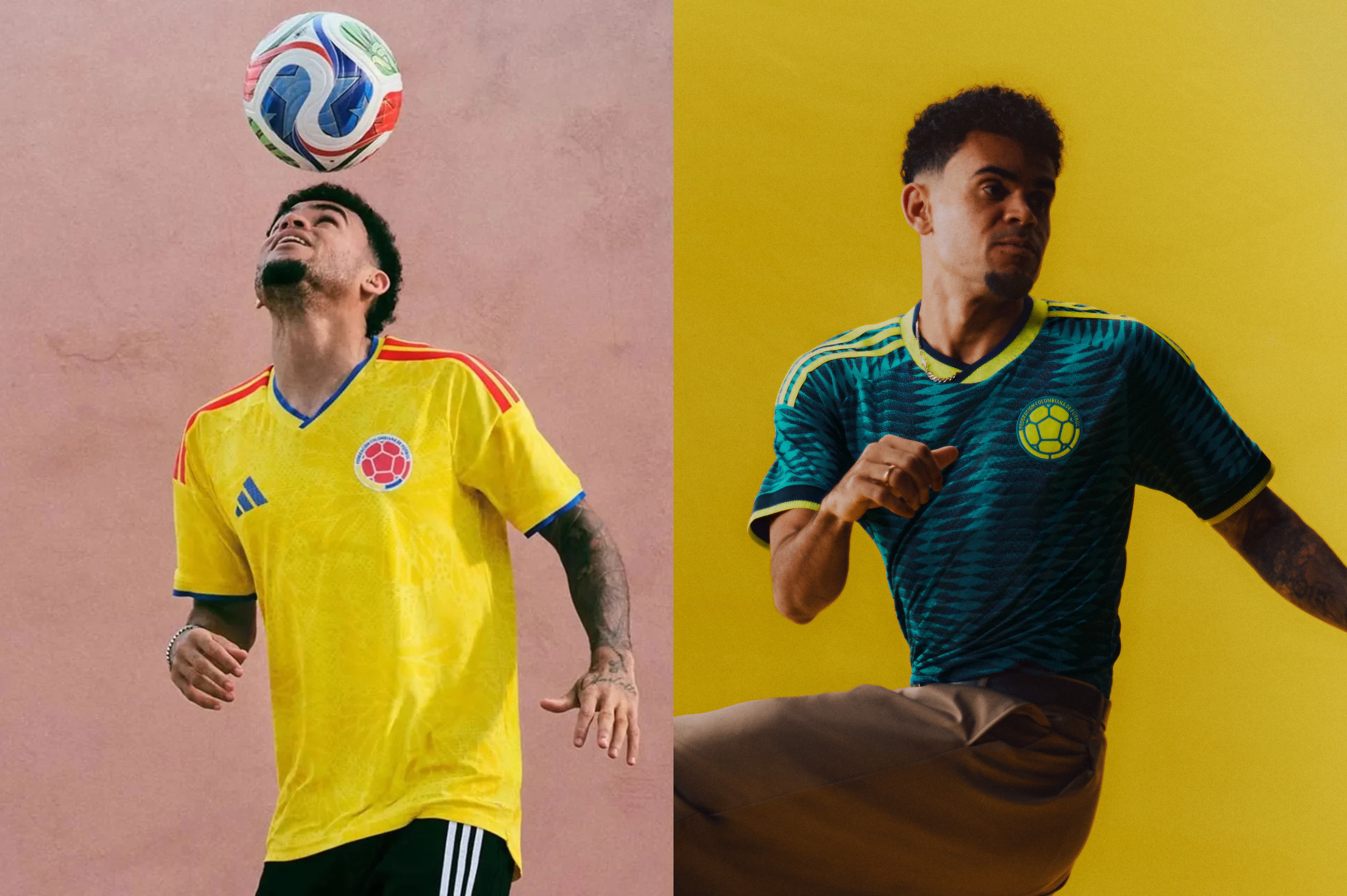 Anatomía de la camiseta de la selección de Colombia: la evolución de la prenda visitante