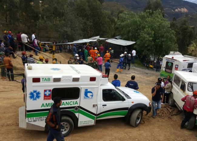 Dos personas muertas y una herida dejó explosión de una mina en Boyacá