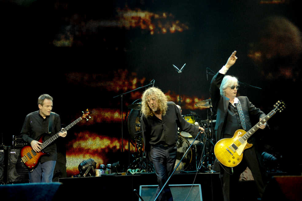 Led Zeppelin, al aire