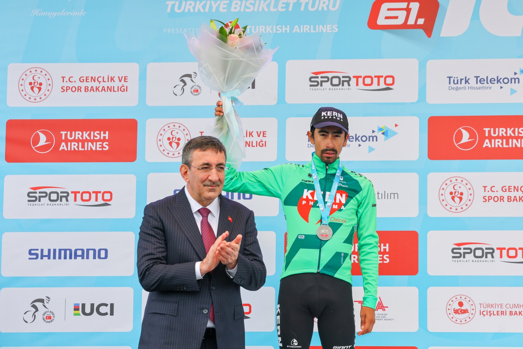 Iván Ramiro Sosa, subcampeón del Tour de Turquía, se quedó a cinco segundos de la gloria