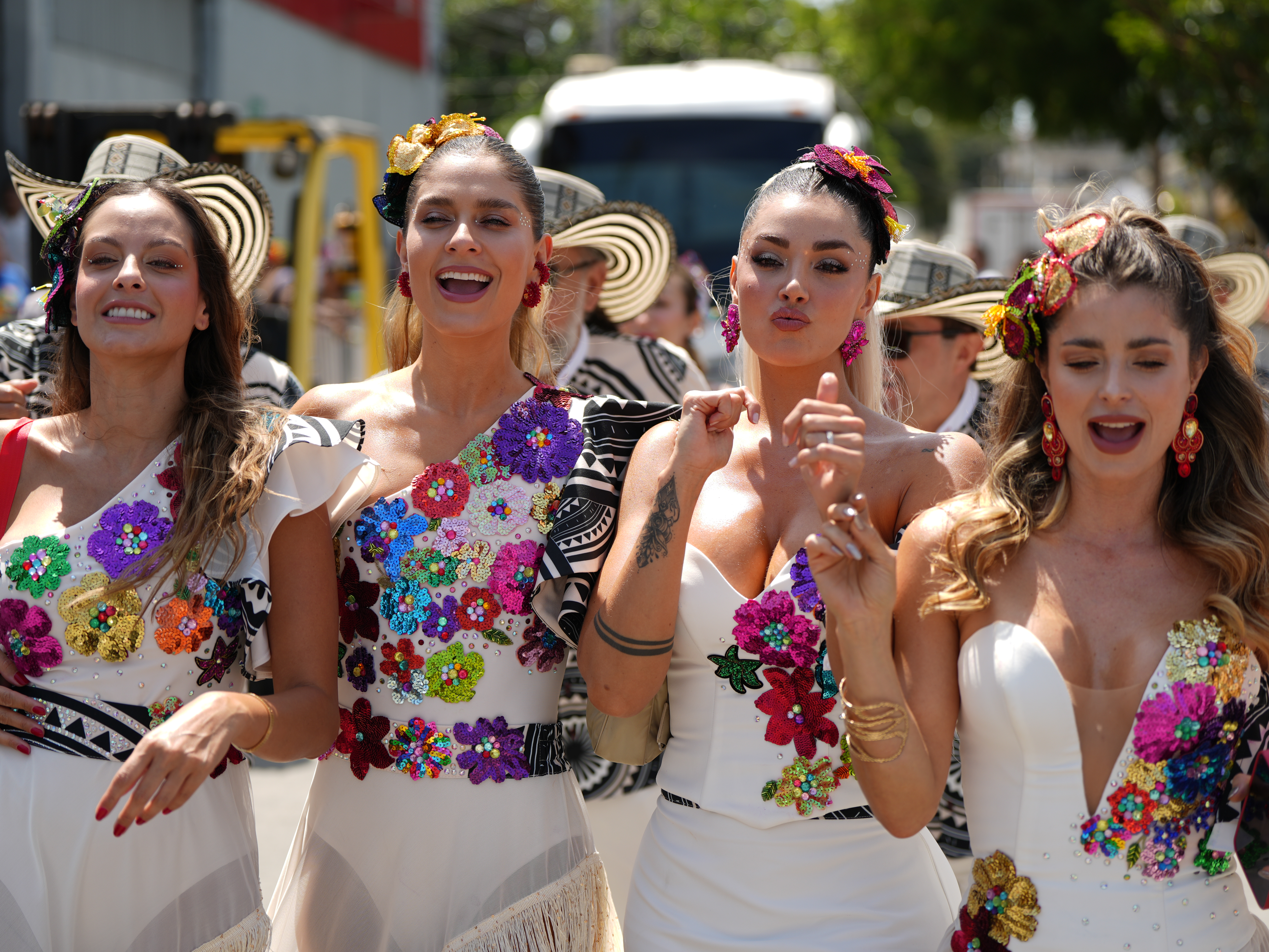 Carnaval de Barranquilla: así disfrutaron las estrellas de Caracol Televisión y Blu Radio