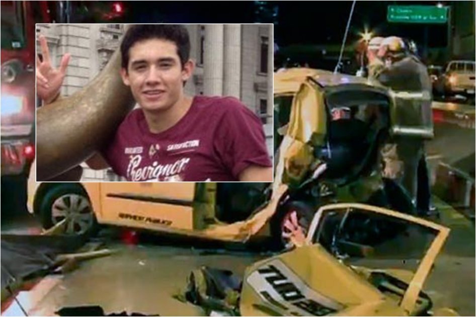 Fabio Salamanca, el conductor que conducía en estado de alicoramiento.