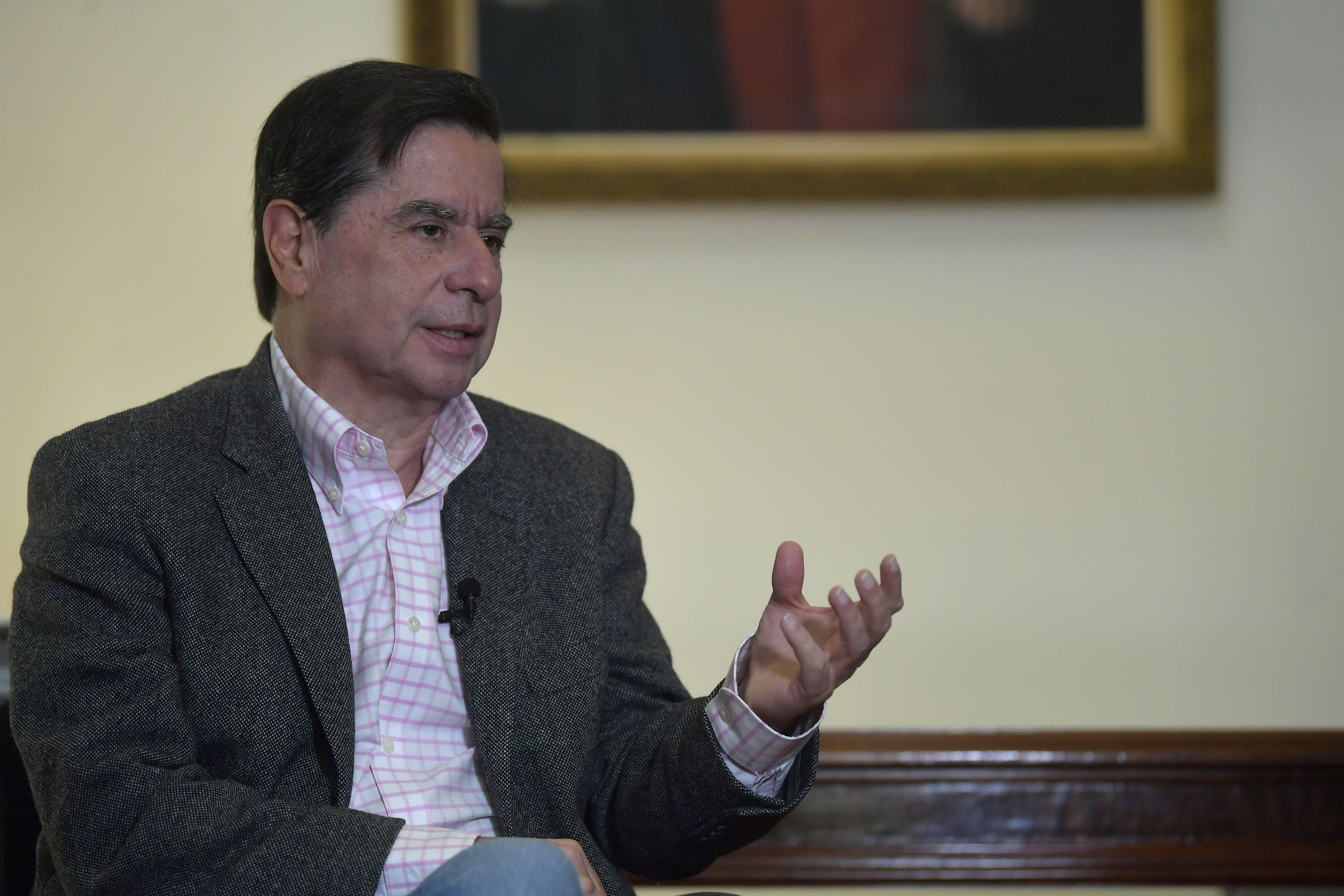 Ministro del Interior, en entrevista.
