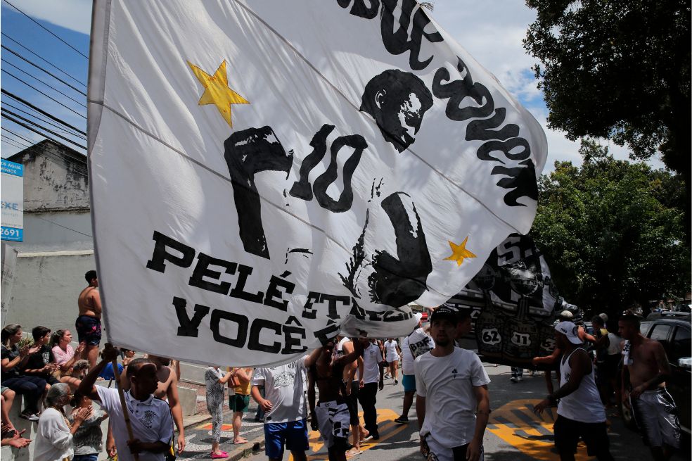 Las imágenes del funeral de Pelé